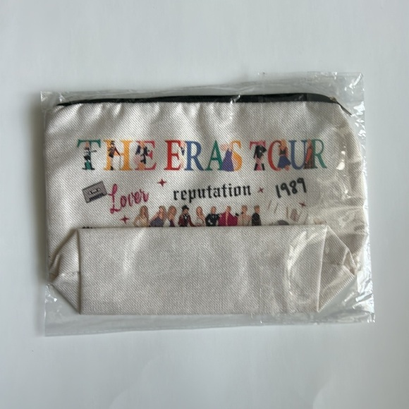 2/$25 BNWT Taylor Swift Colourful Makeup Bag, Eras Tour Cosmetic Bag Gift - Picture 2 of 6